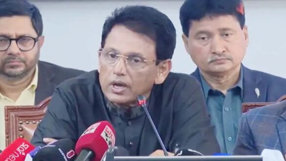 শিক্ষামন্ত্রী আ ন ম এহছানুল হক মিলন