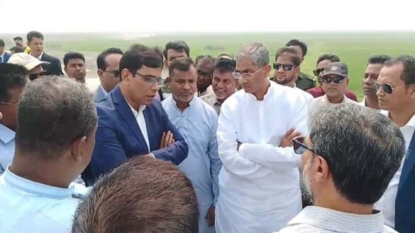 পানিসম্পদমন্ত্রী শহীদ উদ্দিন চৌধুরী এ্যানি