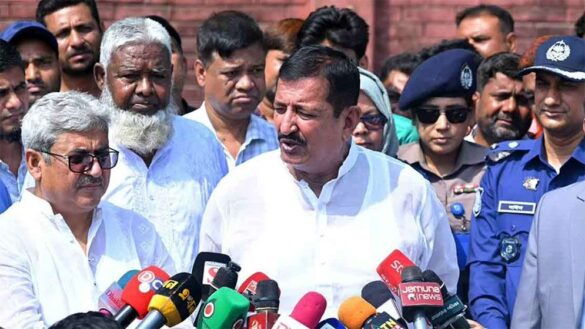 ভূমিমন্ত্রী মিজানুর রহমান মিনু