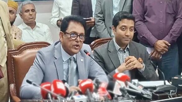 শিক্ষামন্ত্রী আ ন ম এহছানুল হক মিলন