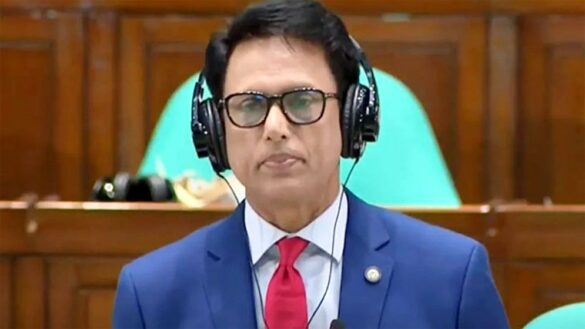 শিক্ষামন্ত্রী আ ন ম এহছানুল হক মিলন।