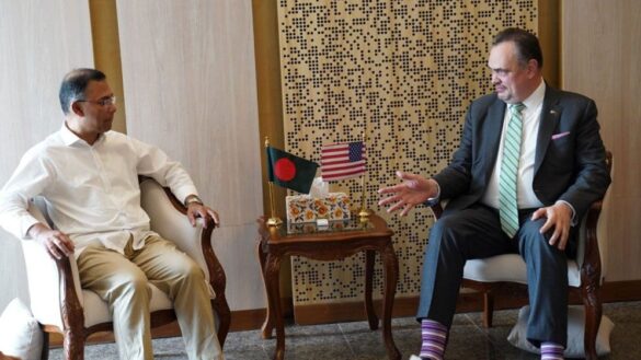 মার্কিন রাষ্ট্রদূত ব্রেন্ট টি. ক্রিস্টেনসেন।