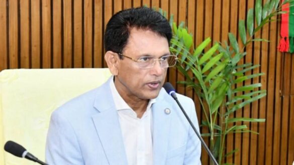 শিক্ষামন্ত্রী আ ন ম এহছানুল হক মিলন।