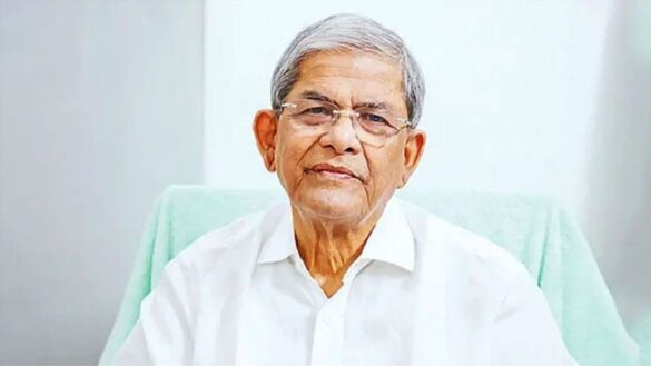 বিএনপির মহাসচিব ও স্থানীয় সরকারমন্ত্রী মির্জা ফখরুল ইসলাম আলমগীর