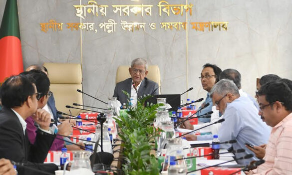 স্থানীয় সরকার, পল্লী উন্নয়ন ও সমবায় মন্ত্রী মির্জা ফখরুল ইসলাম আলমগীর।