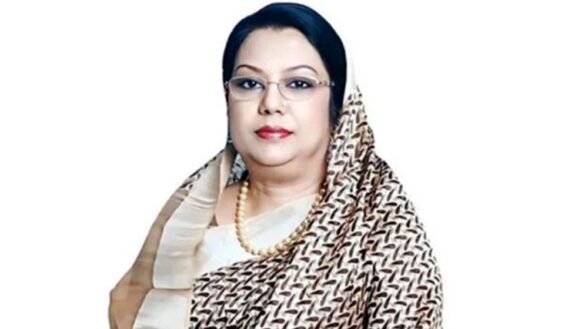 বেসামরিক বিমান পরিবহন ও পর্যটন মন্ত্রী আফরোজা খানম।