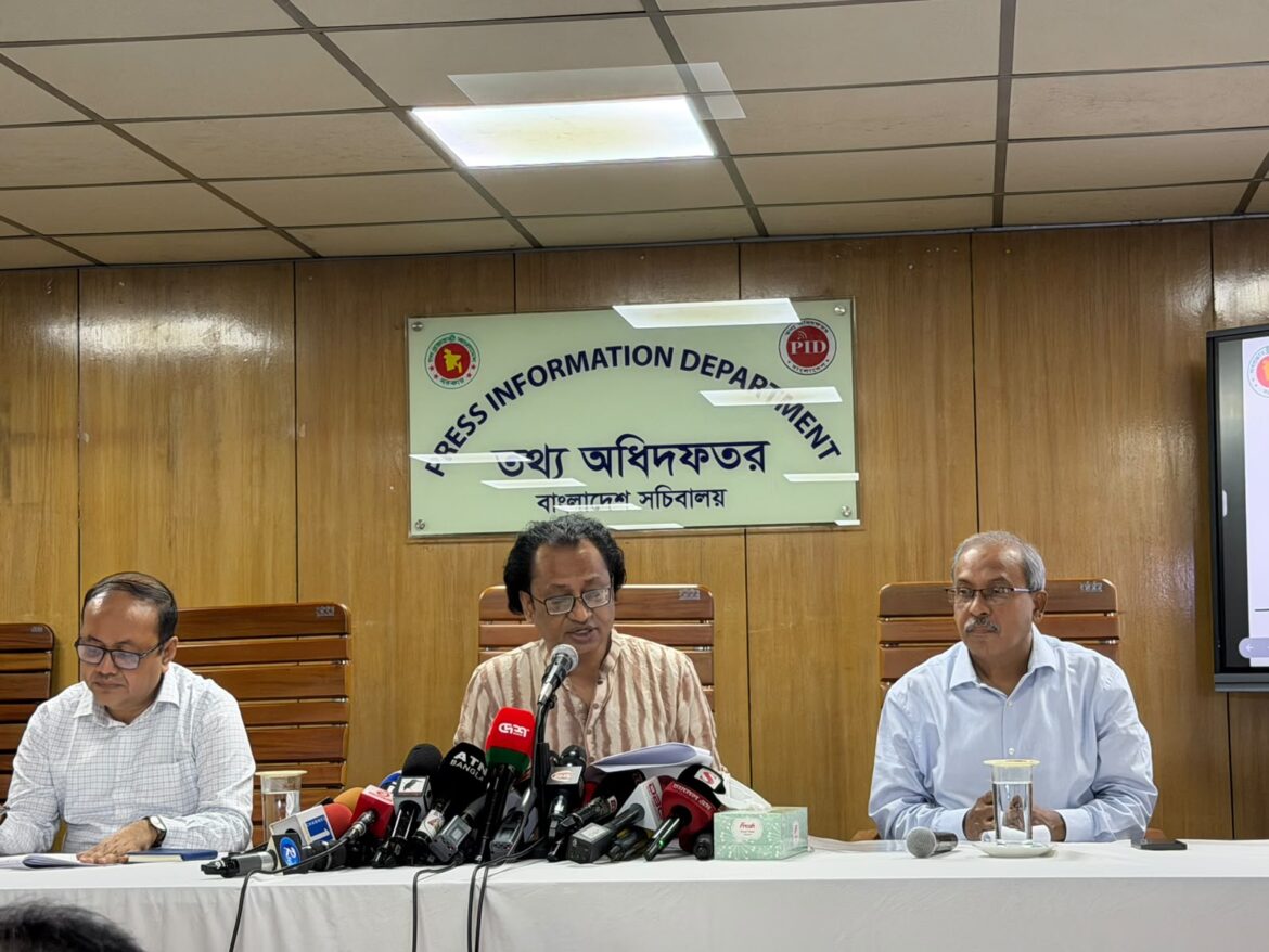 প্রধানমন্ত্রীর তথ্য ও সম্প্রচার উপদেষ্টা ডা. জাহেদ উর রহমান।