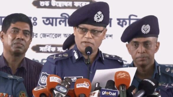পুলিশ মহাপরিদর্শক (আইজিপি) মো. আলী হোসেন ফকির। 