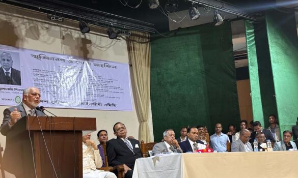 প্রধান বিচারপতি জুবায়ের রহমান চৌধুরী।