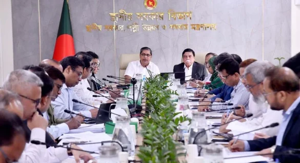 স্থানীয় সরকার, পল্লী উন্নয়ন ও সমবায় প্রতিমন্ত্রী মীর শাহে আলম।