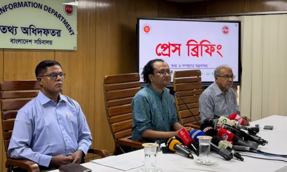 প্রধানমন্ত্রীর তথ্য ও সম্প্রচার উপদেষ্টা ডা. জাহেদ উর রহমান।