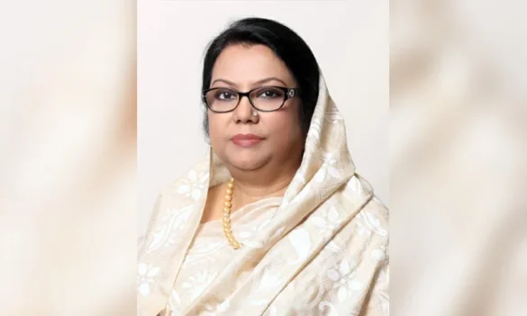 বেসামরিক বিমান পরিবহন ও পর্যটনমন্ত্রী আফরোজা খানম।