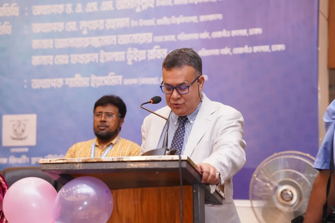 জাতীয় বিশ্ববিদ্যালয়ের উপাচার্য অধ্যাপক ড. এ. এস. এম. আমানুল্লাহ।