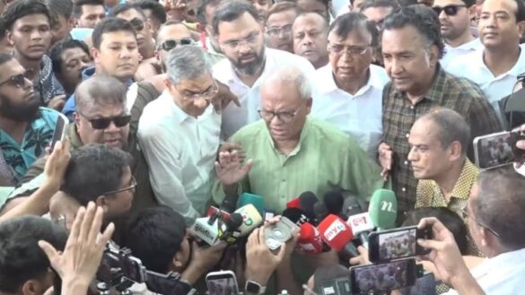 বিএনপির ভারপ্রাপ্ত মহাসচিব অ্যাডভোকেট রুহুল কবির রিজভী।