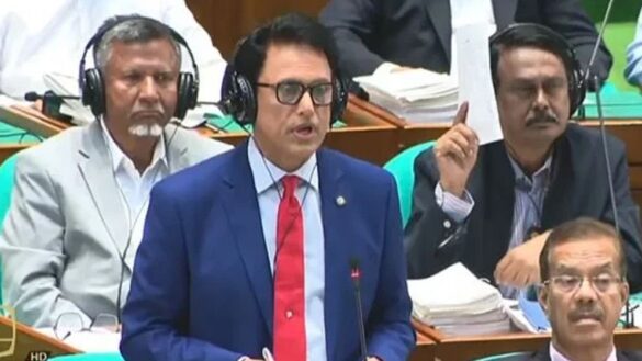 শিক্ষামন্ত্রী ড. আ ন ম এহছানুল হক মিলন