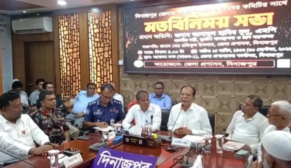 দুর্যোগ ব্যবস্থাপনা ও ত্রাণমন্ত্রী আসাদুল হাবিব দুলু