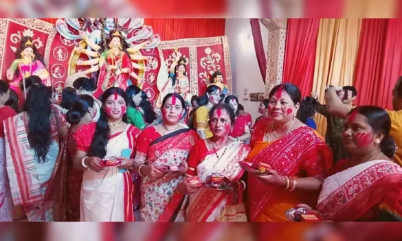 সনাতন ধর্মাবলম্বী নারীরা।