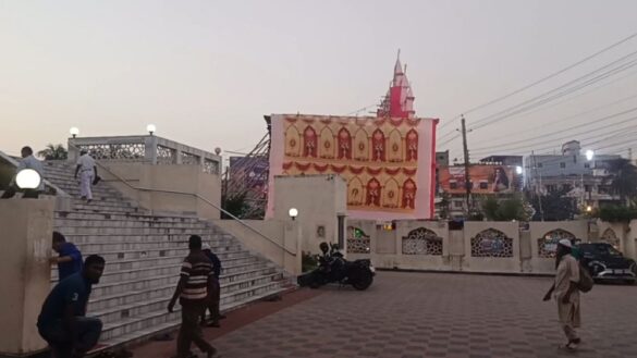 পূজামণ্ডপ।
